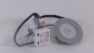 LED paneel met sensor 5 Watt 500 lumen [upl. by Scharf]