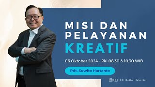 GBI Bethel Kedoya  06 Oktober 24  Pdt Suwito Hartanto [upl. by Nnodnarb994]