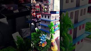 Making A Modern Residential BuildingModel Miniature House project  Aquarium top cover making at ho [upl. by Ellednahs383]