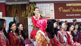 Press Conference dan Perkenalan Profil Finalis Puteri Indonesia 2017 [upl. by Jarib]