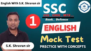 Boost Your English Skills with Our Mock Test EnglishWithSKShravan [upl. by Tenaej]