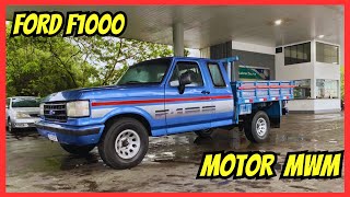 À VENDA FORD F1000 CABINE ESTENDIDA MOTOR MWM ANO 1994 TÁ FILÉ DEMAIS [upl. by Clabo]