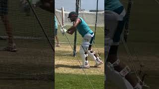 Babar azam batting practices in net cricketbabarazam pakistancricket [upl. by Oigroeg844]