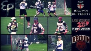 Brown Lacrosse Prospect Showcase Lars Tiffany 300 Recruiting Camp [upl. by Koziarz538]