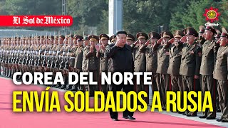 Corea del Norte envía soldados a Rusia [upl. by Anastasio92]