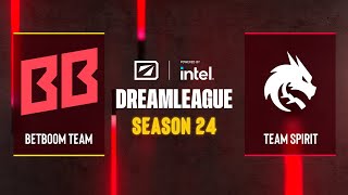 Dota2  BetBoom Team vs Team Spirit  DreamLeague Season 24  Group Stage 2 [upl. by Vaasta]