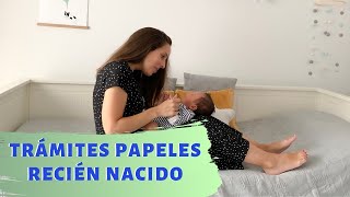 ¿QUÉ TRÁMITES HAY QUE HACER CUÁNDO NACE UN BEBÉ  BAJA POR MATERNIDAD  PASO A PASO [upl. by Hertha]