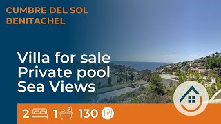 Cumbre del Sol villa for sale with spectacular sea views [upl. by Lougheed1]