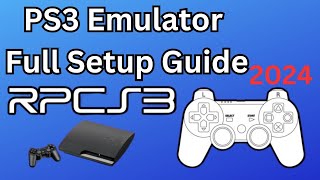 RPCS3 Emulator Full Setup Guide 2024  Lowend PC Setup Guide For Ps3 games 60fps best settings [upl. by Acimak]