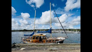 Nauticat 33 from 1973 for sale on YachtBrokerdk [upl. by Catto]