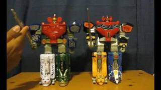 GodBeast Megazord bootleg review Pt 2 [upl. by Aiclef643]