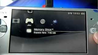 TUTO FLasher sa PSP 100420043004 en 660 ou 620 avec un Bootloader permanent [upl. by Alfonzo]