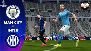 Full Match Man City v Inter  UEFA Champions League 202223 Final  PES 6 Firebird Patch 23 [upl. by Hsaniva]