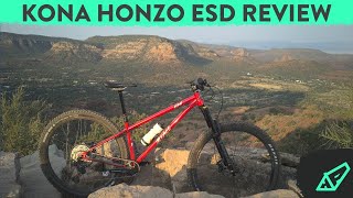 REVIEW The Kona Honzo ESD  The Slackest Hardtail Ive Ridden To Date  Hardtail Party [upl. by Ramsey82]