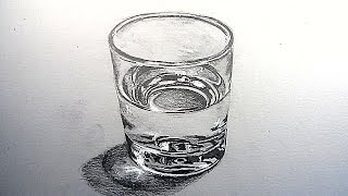 How to Draw a Glass of Water [upl. by Eaves]