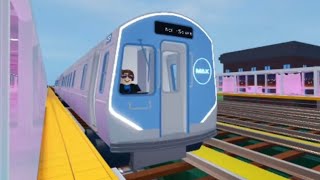 Roblox Operators Life Classic Max Inc B1 train Depart at 171 Royale Avenue New Train [upl. by Halland]