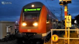 Norddeich UND Norddeich Mole mit IC2 und Regionalzug BR 1461 [upl. by Hsan407]