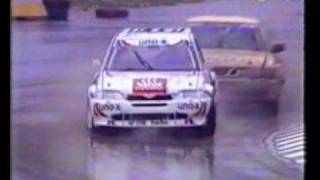 European Rallycross Portugal 98 Per Eklund 800hp Saab [upl. by Norri430]