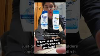 Antidandruff Shampoo Head amp Shoulders for Face Acne Dr Sanober Doctor shorts [upl. by Alica623]