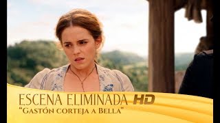 La Bella y la Bestia  Escena eliminada Gastón corteja a Bella  HD [upl. by Vaughn]