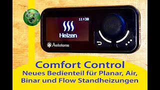 Das neue Bedienteil Comfort Control für Autoterm Planar 2D Air 2D 44D Binar und Flow Standheizung [upl. by Puritan]