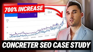 Concreter SEO Case Study  700 Increase In Traffic [upl. by Kamerman978]