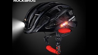 BangGood  Rockbros 400 Lumens Helmet [upl. by Odnavres]