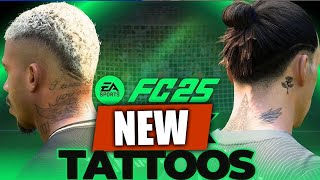 FC 25 ✒️ NEW PLAYER TATTOOS  WONDERKIDS [upl. by Piers]