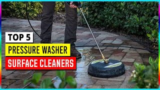 Top 5 Best Pressure Washer Surface Cleaners in 2024 [upl. by Nelrah]