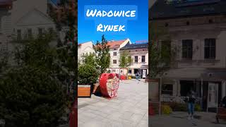 Rynek Główny w Wadowicach MAŁOPOLSKA ZACHODNIA [upl. by Entruoc964]