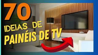 77 Modelos de Painel TV CHIQUE com Toque de LUXO na Decoração em 2022 [upl. by Caye]