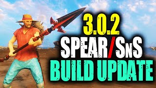 Build Update amp Cyclone Gameplay  SpearSnS  New World PvP Season 3 [upl. by Pik]