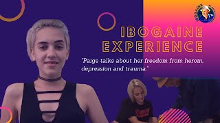 Ibogaine Experience  Paige talks about her freedom from heroin depression and trauma [upl. by Helbonnah]