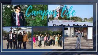 Chandigarh University Campus Tour  4k Video  vlog [upl. by Akenaj991]