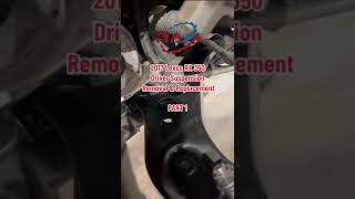 LEXUS SUSPENSION REMOVALREPLACE PART 1 [upl. by Enilemme]