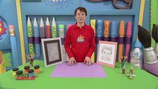 Art Attack – Portret în puncte Doar la Disney Junior [upl. by Uahsoj441]