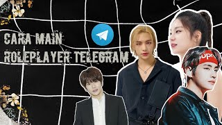 Cara main roleplay di telegram Gampang banget  Roleplayer telegram  roleplayer rp tele pemula [upl. by Anileba204]