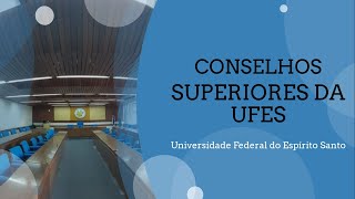 5ª Sessão Extraordinária do Conselho Universitário do dia 26 de setembro de 2024 [upl. by Niawat]