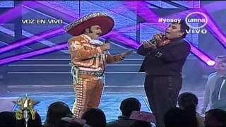 Volver Volver  Yo Soy Juan Gabriel y Vicente Fernandez [upl. by Orji]