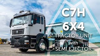 Sinotruk C7H 6X4 Tractor Unit with Semi Ejector [upl. by Atnes]