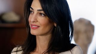 Amal Alamuddin Clooneys legal career in 60 seconds [upl. by Balough117]