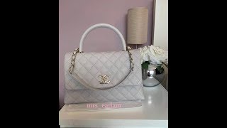 Chanel coco handle medium size 19P Unboxing [upl. by Mccallum]