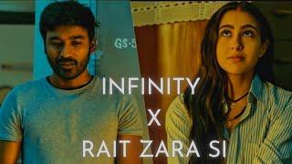 Infinity X Rait Zara Si  Arijit Singh  Jaymes Young  Tashif  Hindi X English Mashup [upl. by Nylecyoj]