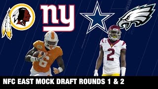 Draft Projections Cowboys Eagles Redskins and Giants  NFL Network  Path to the Draft [upl. by Elam]