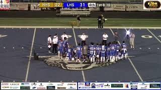 Lovington Football vs Hobbs [upl. by Ynad424]