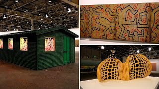 Giant pumpkins to Keith Haring murals Art Basel exhibit showcases monumental installations [upl. by Erot120]