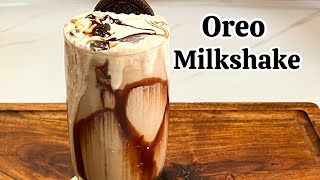 OREO Milkshake Recipe  Quick amp Easy Oreo Recipe  Foodies Corner [upl. by Aleck]