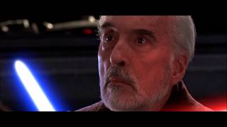 ObiWan Kenobi and Anakin Skywalker vs Count Dooku  Revenge of the Sith [upl. by Naivad]