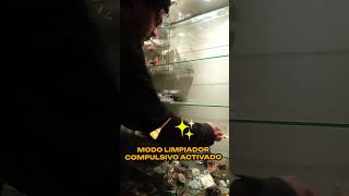 Limpiando vitrinas repletas de minerales de suscriptores  parte 1 [upl. by Hewes]