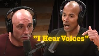 JRE David Goggins  Does Goggins Have Voices in His Head [upl. by Ecnesse844]